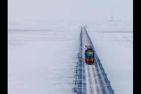 The Northern Latitudinal Railway link between the current railheads at Labytnangi and Nadym would support resource extraction and development in northwest Siberia